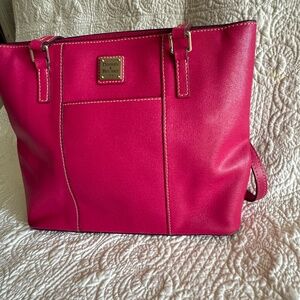 Dooney & Bourke Hot Pink Lexington Tote